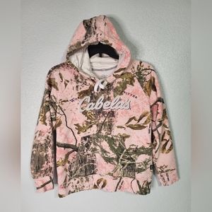 Cabelas Pink Camo Sweatshirt